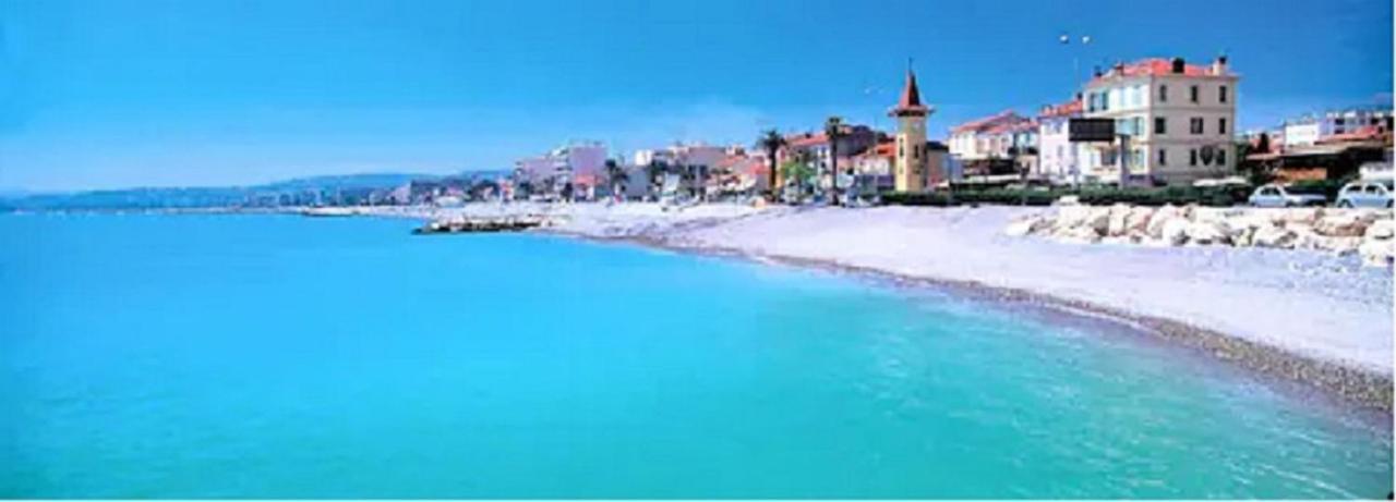 F2 Neuf Calme Climatise Wifi Parking - 1,5 Km Mer Cagnes-sur-Mer Exterior foto