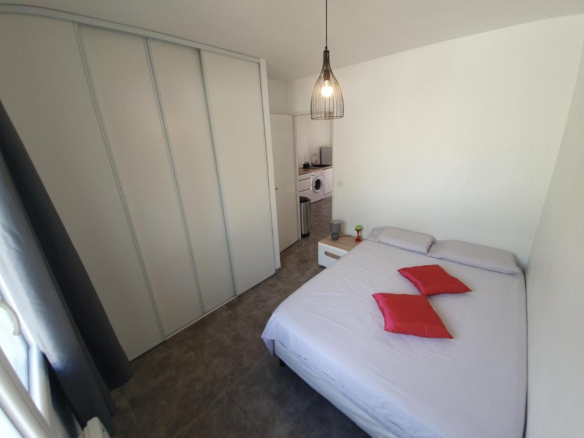 F2 Neuf Calme Climatise Wifi Parking - 1,5 Km Mer Cagnes-sur-Mer Exterior foto