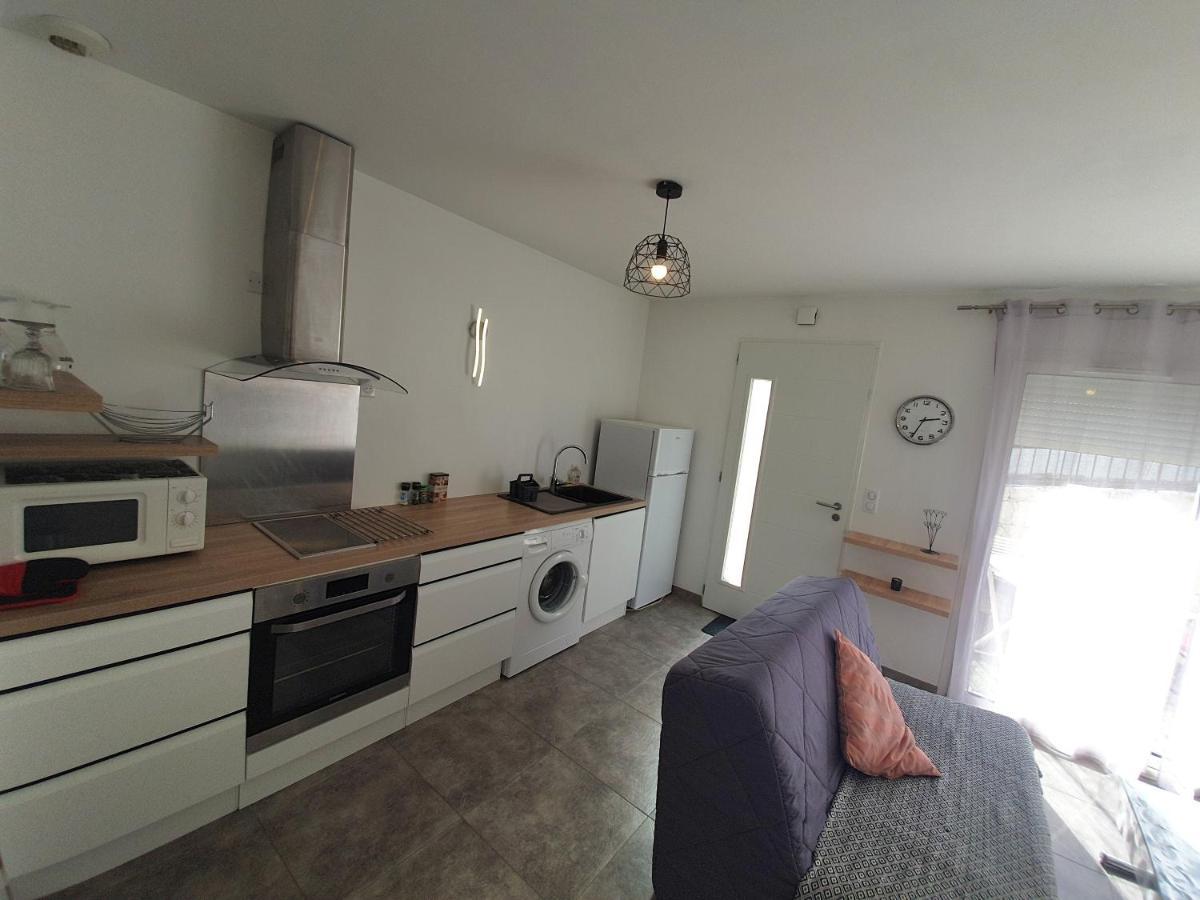 F2 Neuf Calme Climatise Wifi Parking - 1,5 Km Mer Cagnes-sur-Mer Exterior foto